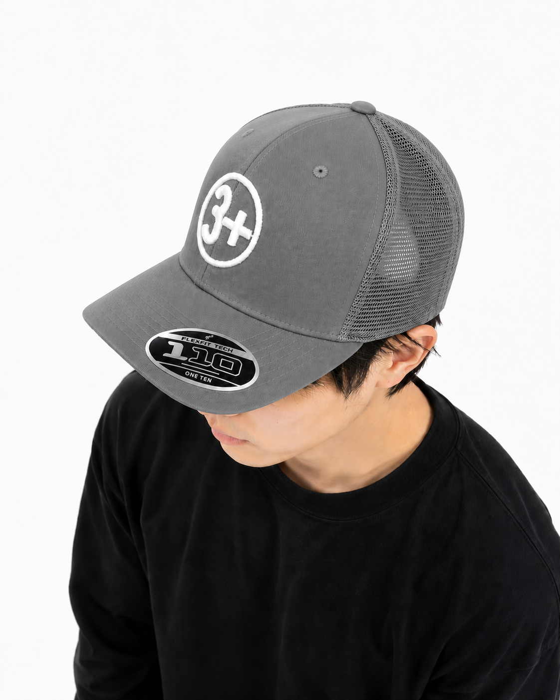 3+アスリートメッシュキャップ